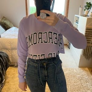 Abercrombie Crop Sweatshirt